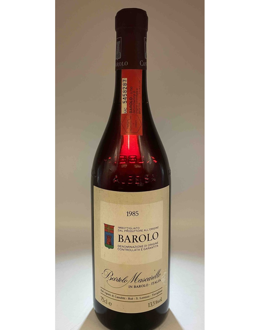 Barolo, Bartolo Mascarello, 1985