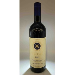 Sassicaia, Tenuta San Guido, Bolgheri, Tenuta San Guido, 2003