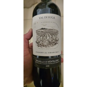 Brunello di Montalcino, Poggio al Granchio, Val di Suga, 2009