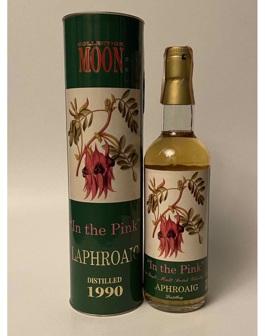 Laphroaig 1990 - Moon Import "In the Pink" Edition | Whisky Raro 46%