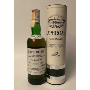 Laphroaig 10 Anni '70-'80 - Whisky Vintage Islay | Edizione Cinzano