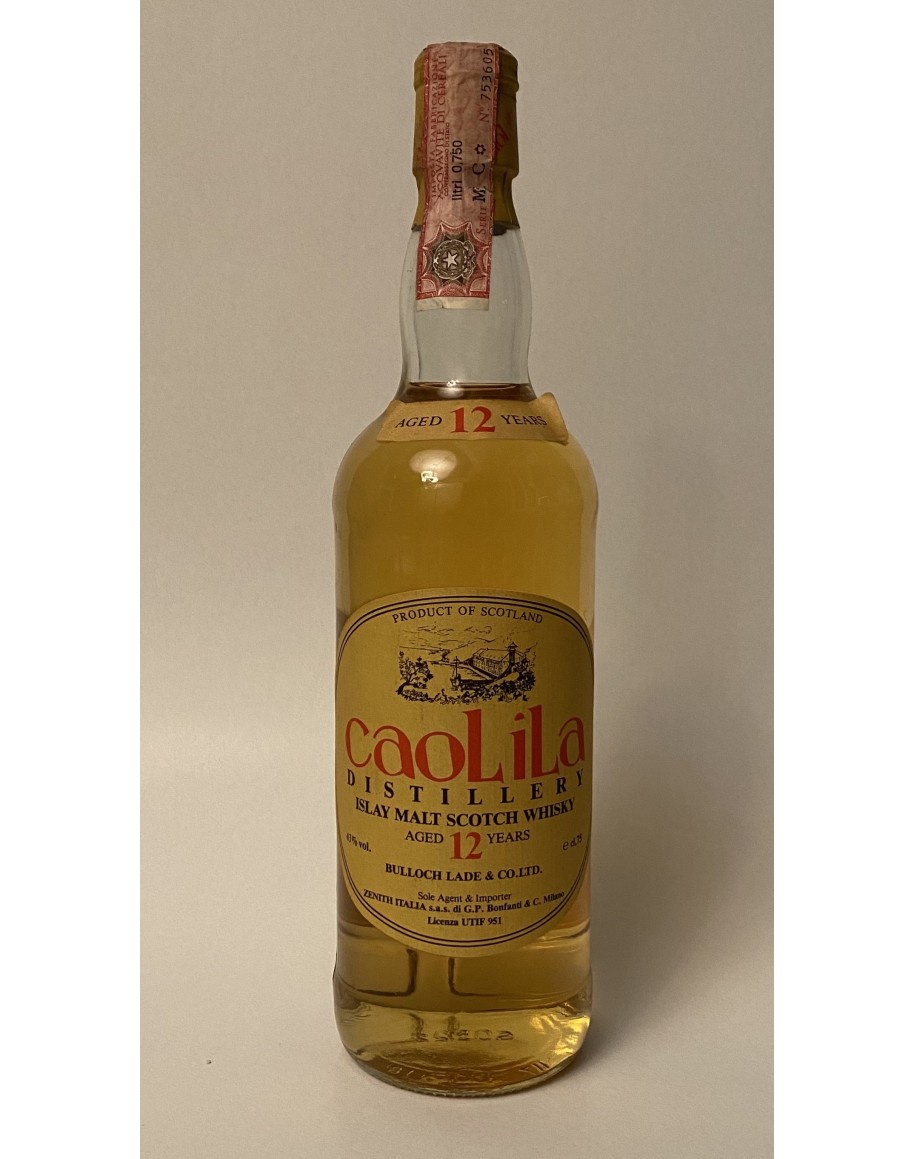 Caol Ila 12 Anni - Whisky Single Malt Islay 75Cl 43% | Import Bulloch