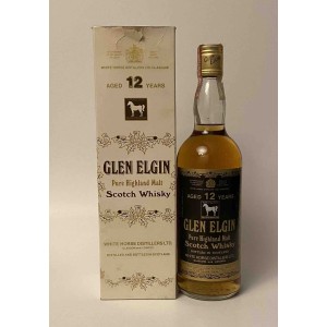 Glen Elgin 12 Years Old Bot.80's 75cl 43% Ob - Whisky Raro