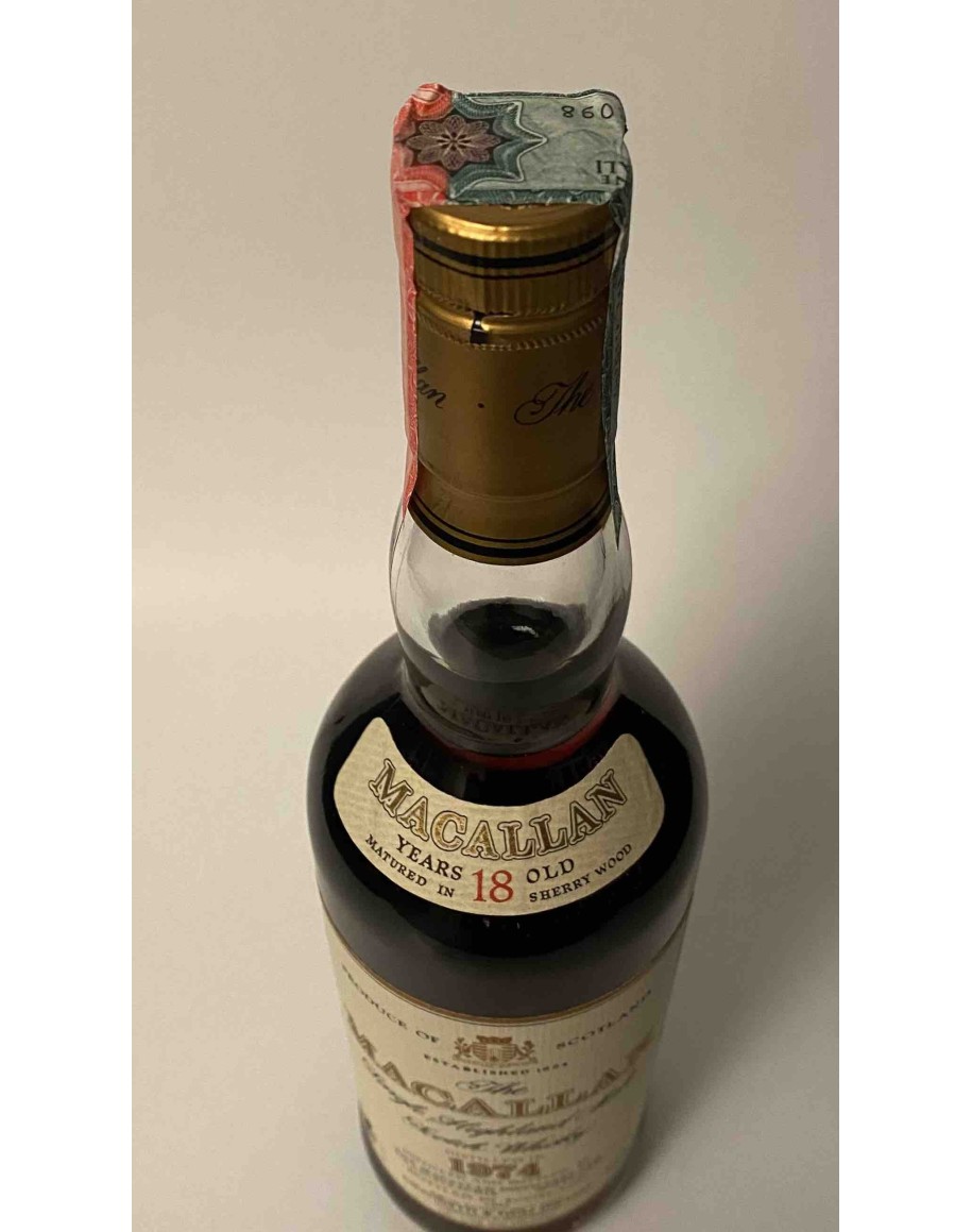 Macallan 18 Years Old 1974 1992 70cl 43% OB - Whisky Raro Giovinetti