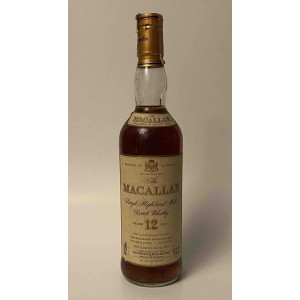 Macallan 12 Years Old 75cl 43° Giovinetti Import - Whisky Single Malt