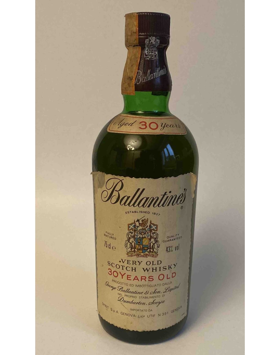 Whisky Ballantine's 30 Years Old 75cl 43° | Blended Scozzese di Lusso