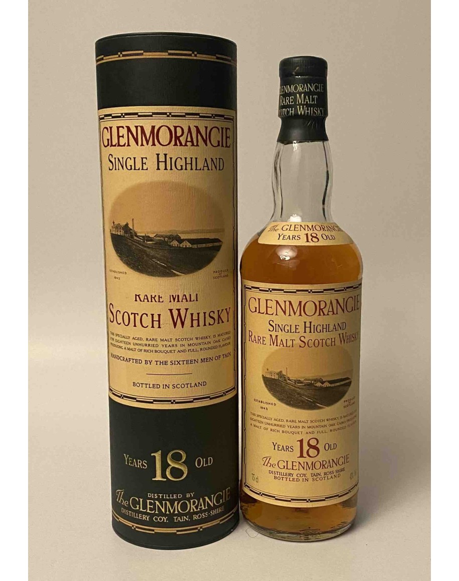 Glenmorangie 18 Years Old 75cl – Whisky Scozzese Premium