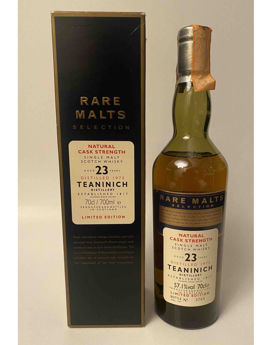 Teaninich 23 Years Old 1973 - Whisky Scozzese Raro e Pregiato al 57,1°