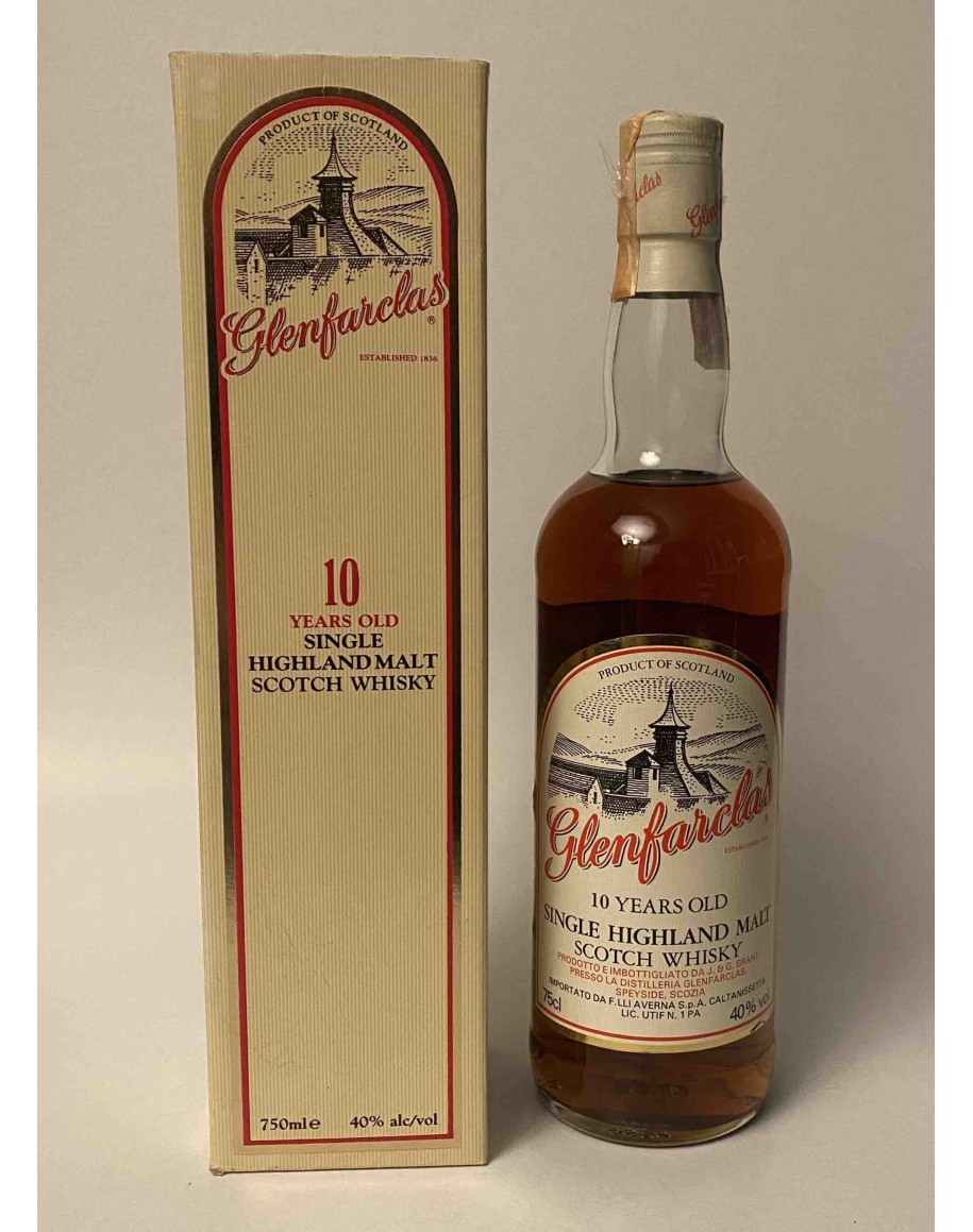 Glenfarclas 10 Years Old Whisky - Single Malt Scozzese 75cl al 40%