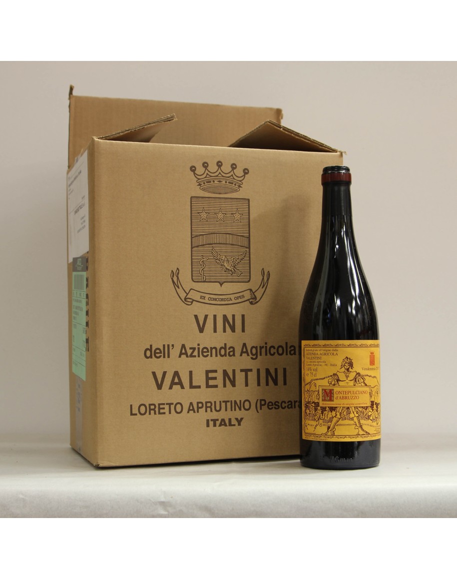 Montepulciano d'Abruzzo, Valentini, 2015, confezione da 6