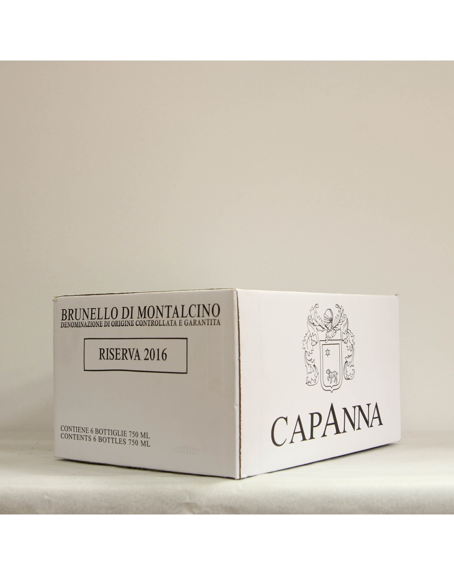 Brunello di Montalcino, Riserva, Capanna, 2016, confezione da 6