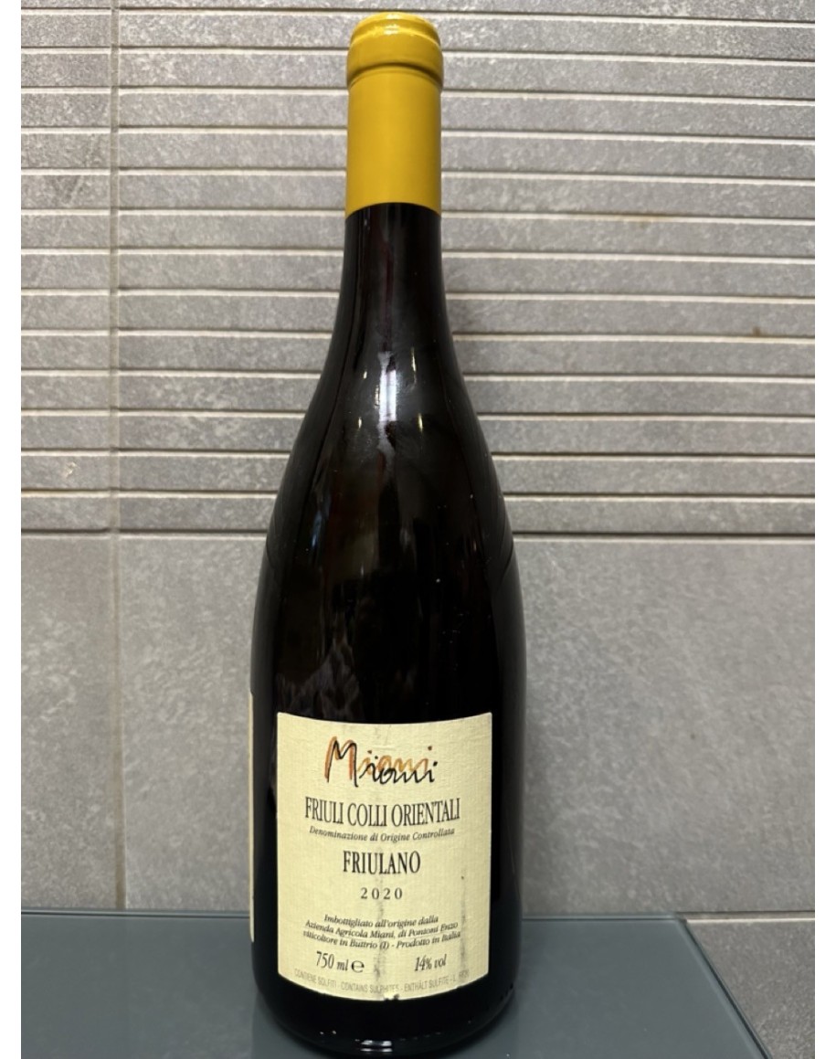 Tocai Friulano Filip, Friuli Colli Orientali, Miani, 2020