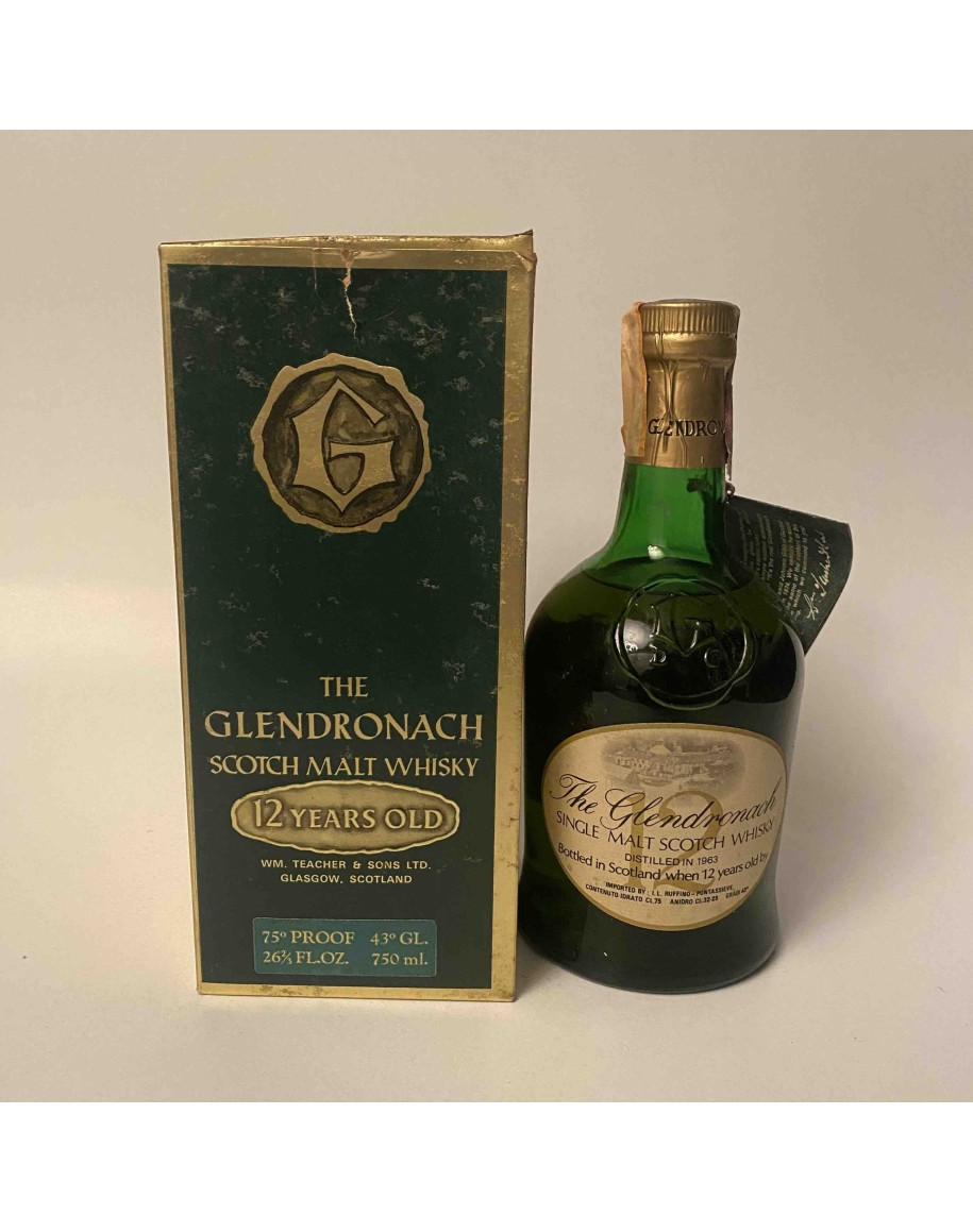 The Glendronach 12 Years Old 75cl 43° - Whisky Scozzese Pregiato