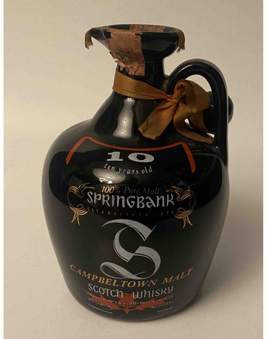 Springbank 10 Years Old in Ceramica: Eleganza e Tradizione in Edizione