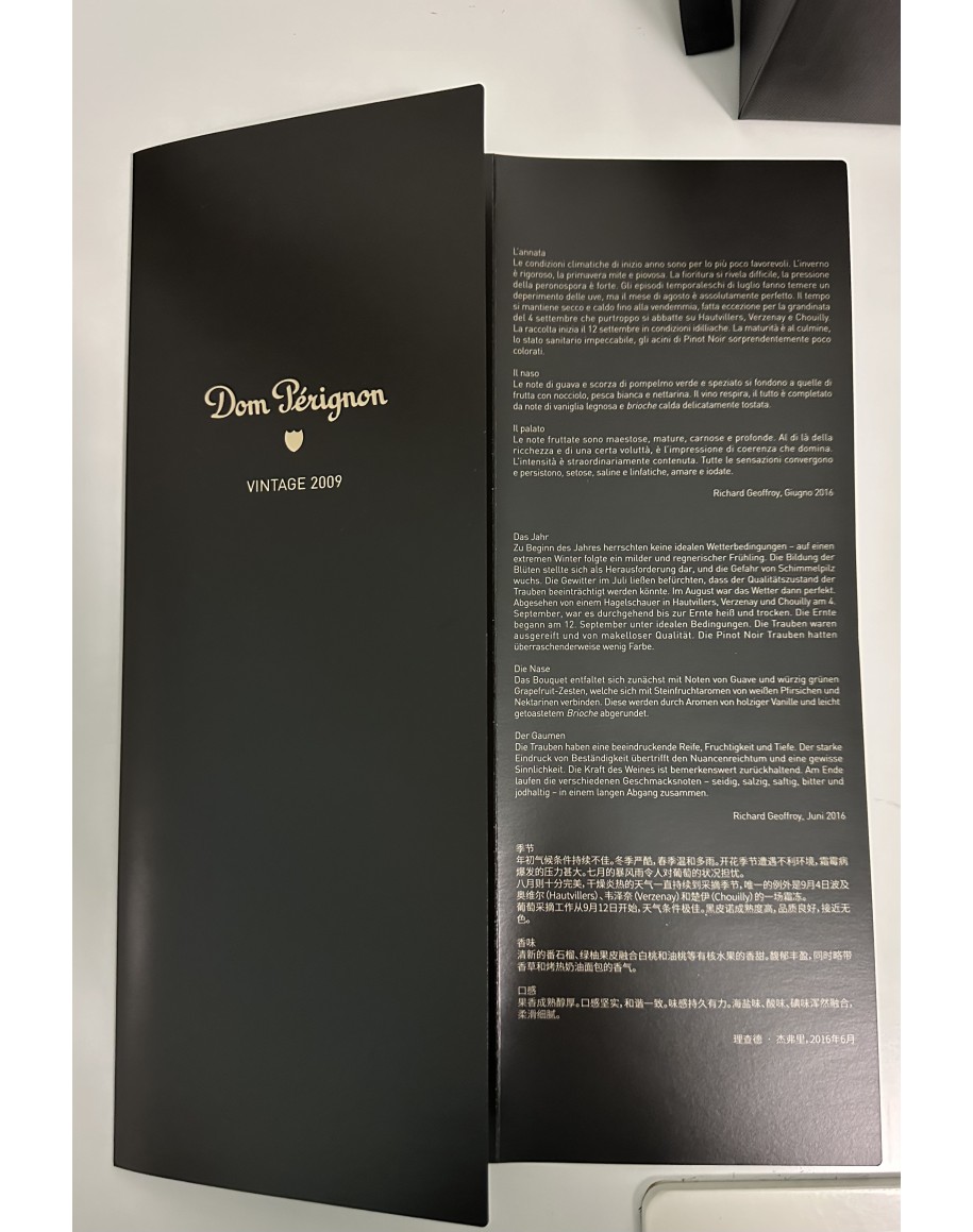 Dom Perignon 2009, confezione da 6