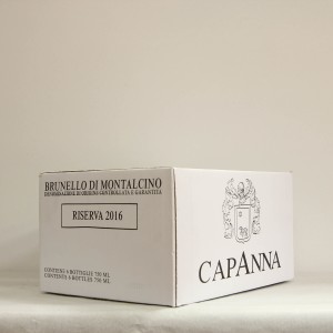 Brunello di Montalcino, Riserva, Capanna, 2016, confezione da 6