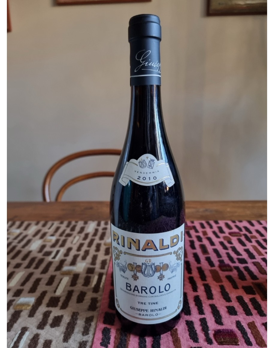 Giuseppe Rinaldi Barolo, Tre Tine 2010