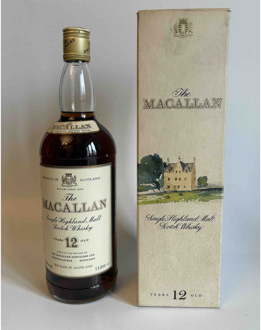 Whisky Macallan 1 Litre 12 years old 43°