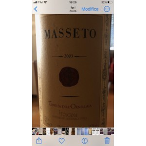 Masseto Toscana 2003