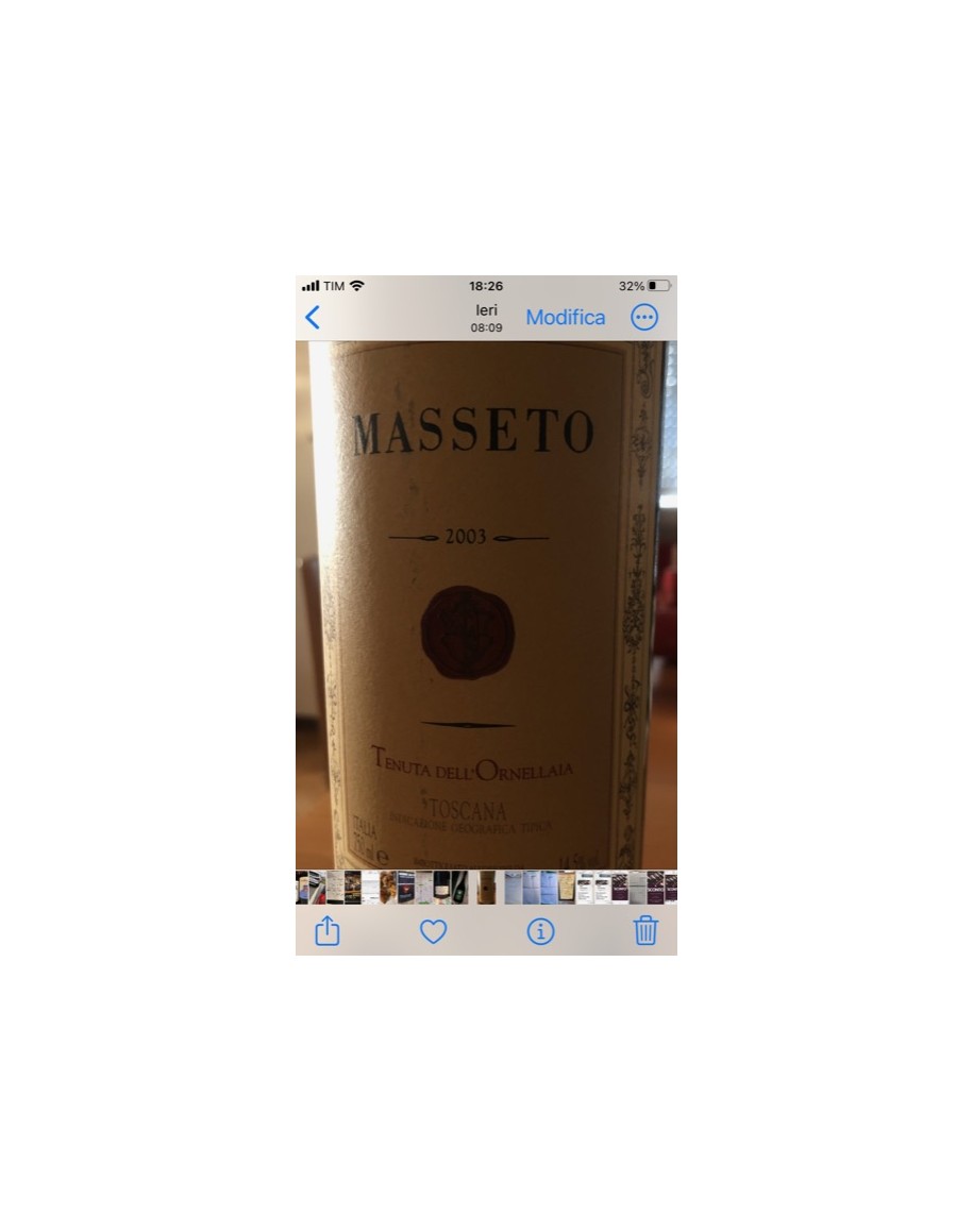 Masseto Toscana 2003