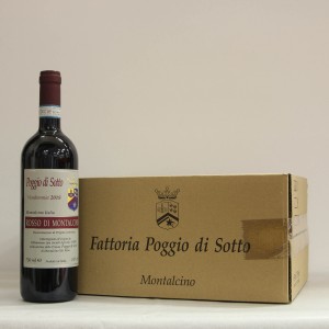 Rosso di Montalcino, Poggio di Sotto, 2018, confezione da 6