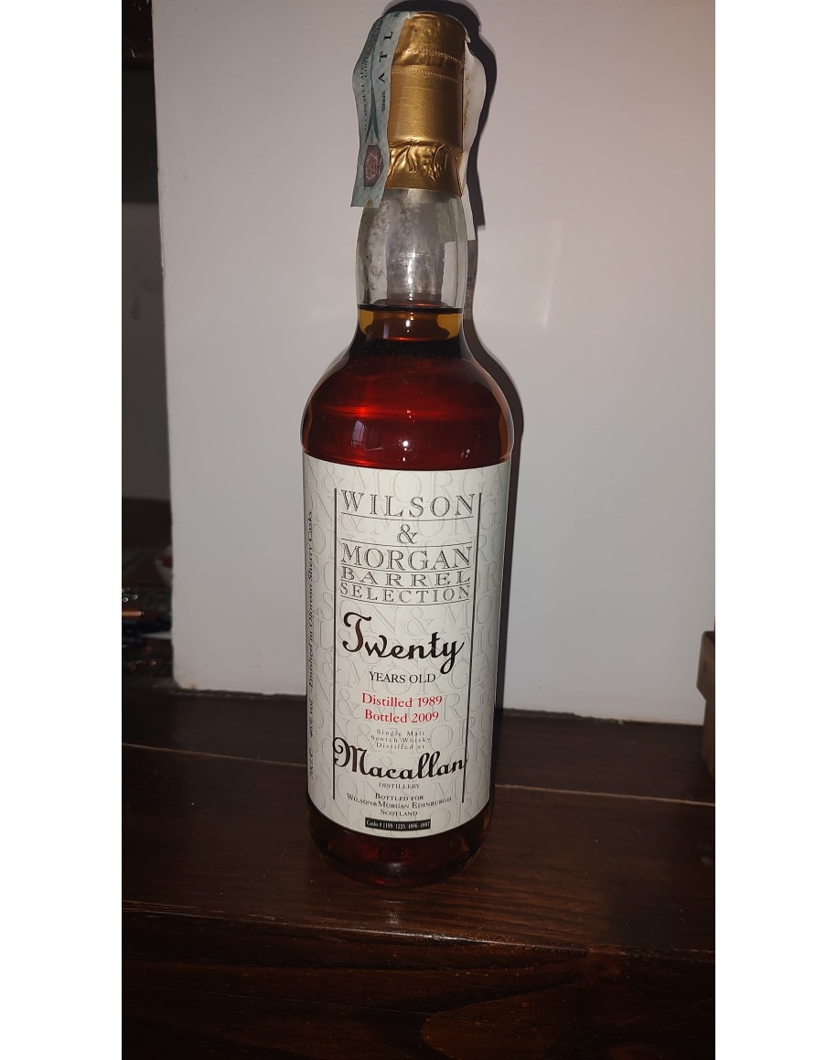 Macallan Wilson & Morgan 1989 20 years old