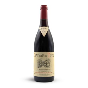 Cotes du Rhone, Rouge, Chateau des Tours, 2015