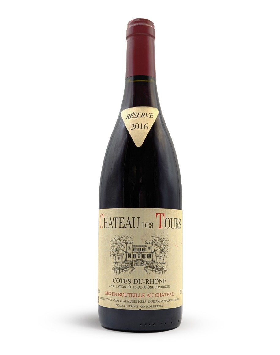 Cotes du Rhone, Rouge, Chateau des Tours, 2016