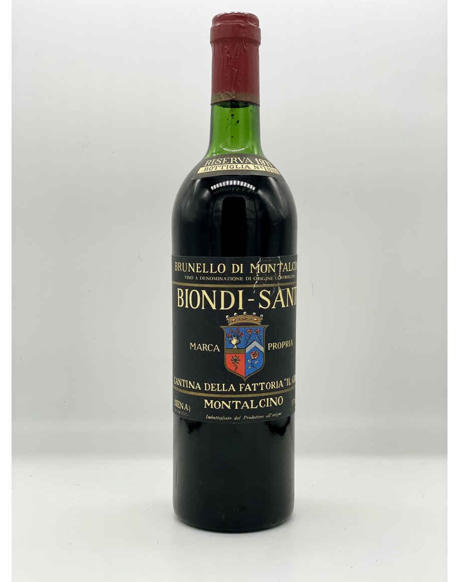 Brunello di Montalcino, Riserva, Biondi-Santi, 1971