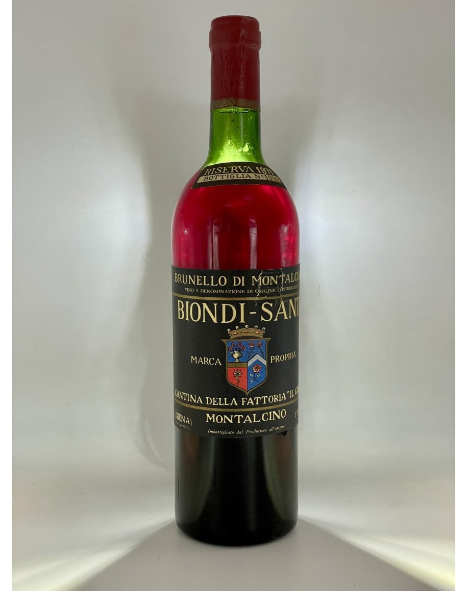 Brunello di Montalcino, Riserva, Biondi-Santi, 1971